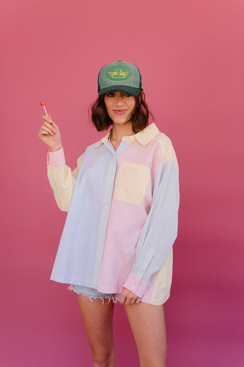 Vacay Mode Striped Top